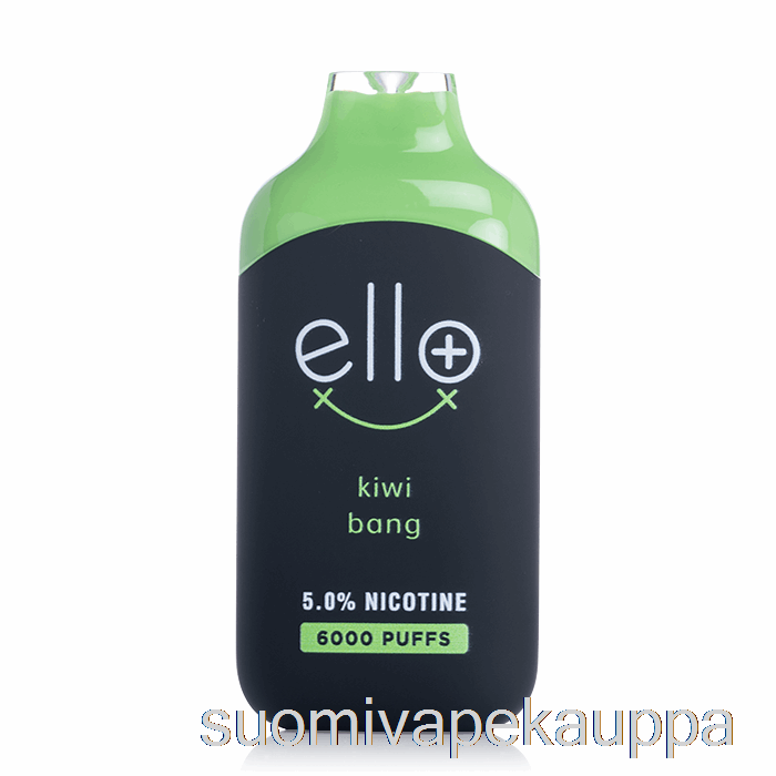 Vape Suomi Blvk Ello Plus 6000 Kertakäyttöinen Kiwi Bang Ice